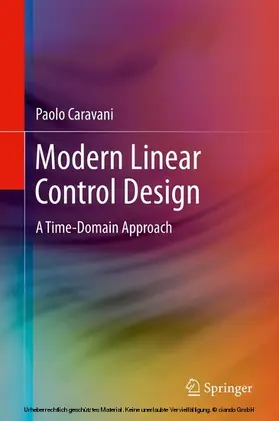 Caravani | Modern Linear Control Design | E-Book | www.sack.de