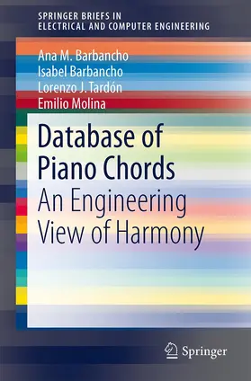 Barbancho / Molina / Tardón |  Database of Piano Chords | Buch |  Sack Fachmedien