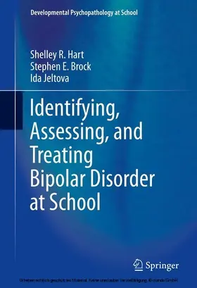 Hart / Brock / Jeltova | Identifying, Assessing, and Treating Bipolar Disorder at School | E-Book | www.sack.de