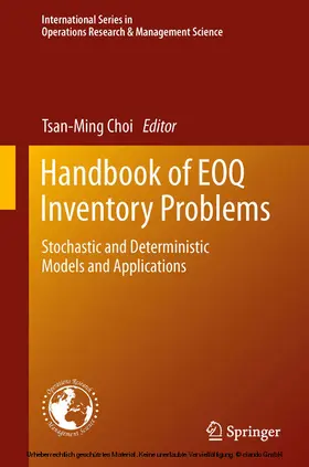 Choi | Handbook of EOQ Inventory Problems | E-Book | www.sack.de