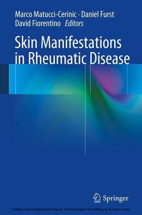 Matucci-Cerinic / Furst / Fiorentino | Skin Manifestations in Rheumatic Disease | E-Book | sack.de