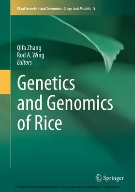 Zhang / Wing |  Genetics and Genomics of Rice | eBook | Sack Fachmedien