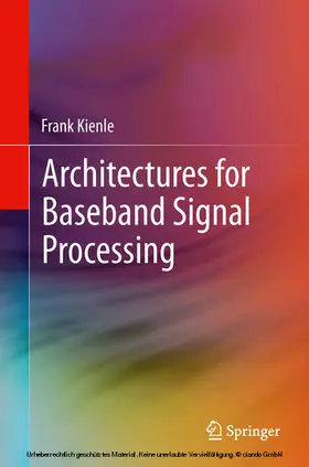 Kienle |  Architectures for Baseband Signal Processing | eBook | Sack Fachmedien
