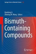 Wang / Li |  Bismuth-Containing Compounds | Buch |  Sack Fachmedien