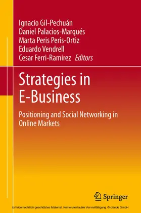 Gil-Pechuán / Palacios-Marqués / Peris-Ortiz | Strategies in E-Business | E-Book | www.sack.de
