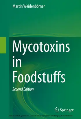 Weidenbörner | Mycotoxins in Foodstuffs | E-Book | www.sack.de
