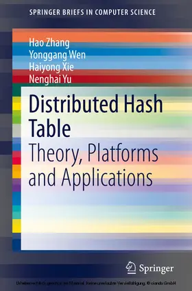 Zhang / Wen / Xie | Distributed Hash Table | E-Book | www.sack.de
