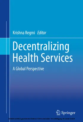Regmi |  Decentralizing Health Services | eBook | Sack Fachmedien