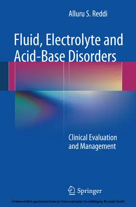 Reddi |  Fluid, Electrolyte and Acid-Base Disorders | eBook | Sack Fachmedien