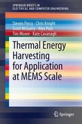Percy / Knight / Cavanagh |  Thermal Energy Harvesting for Application at MEMS Scale | Buch |  Sack Fachmedien