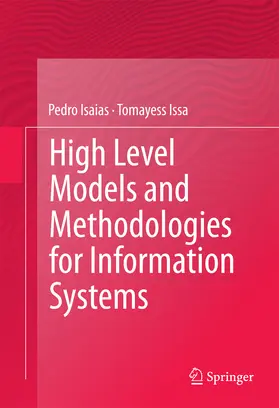 Isaias / Issa |  High Level Models and Methodologies for Information Systems | eBook | Sack Fachmedien