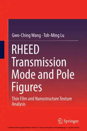 Wang / Lu | RHEED Transmission Mode and Pole Figures | E-Book | www.sack.de