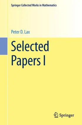 Lax / Sarnak / Majda |  Selected Papers I | Buch |  Sack Fachmedien