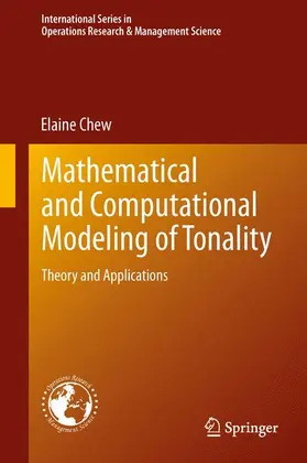 Chew |  Mathematical and Computational Modeling of Tonality | Buch |  Sack Fachmedien