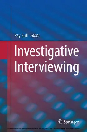 Bull |  Investigative Interviewing | eBook | Sack Fachmedien