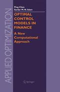 Islam / Chen |  Optimal Control Models in Finance | Buch |  Sack Fachmedien