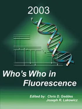 Geddes / Lakowicz |  Who’s Who in Fluorescence 2003 | eBook | Sack Fachmedien