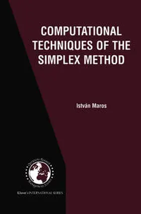 Maros | Computational Techniques of the Simplex Method | E-Book | sack.de