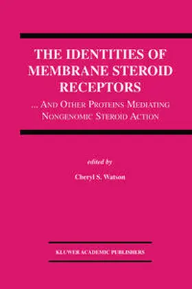 Watson | The Identities of Membrane Steroid Receptors | E-Book | www.sack.de