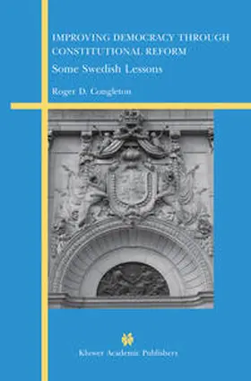 Congleton |  Improving Democracy Through Constitutional Reform | eBook | Sack Fachmedien