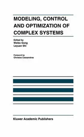  Modeling, Control and Optimization of Complex Systems | eBook | Sack Fachmedien