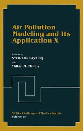 Gryning / Millán |  Air Pollution Modeling and Its Application X | eBook | Sack Fachmedien