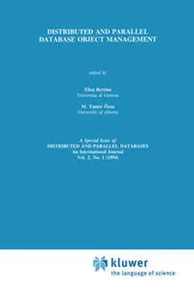 Bertino / Özsu | Distributed and Parallel Database Object Management | E-Book | www.sack.de