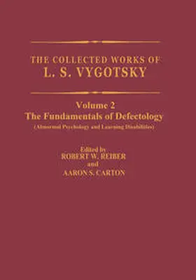 Vygotsky / Rieber / Carton | The Collected Works of L.S. Vygotsky | E-Book | sack.de