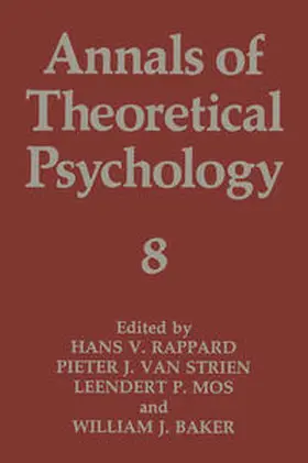 Rappard / van Strien / Mos |  Annals of Theoretical Psychology | eBook | Sack Fachmedien