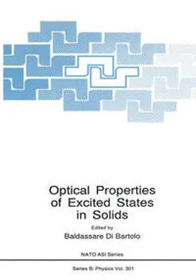 di Bartolo | Optical Properties of Excited States in Solids | E-Book | www.sack.de