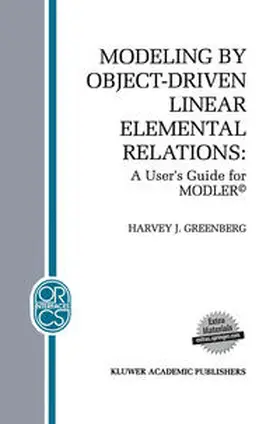 Greenberg | Modeling by Object-Driven Linear Elemental Relations | E-Book | www.sack.de