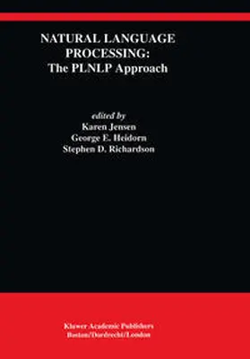 Jensen / Heidorn / Richardson | Natural Language Processing: The PLNLP Approach | E-Book | www.sack.de