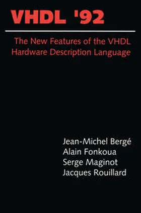 Bergé / Fonkoua / Maginot | VHDL’92 | E-Book | sack.de