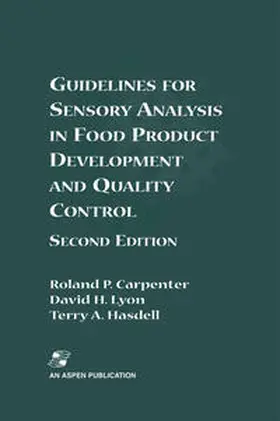 Carpenter / Lyon / Hasdell | Guidelines for Sensory Analysis in Food Product Development and Quality Control | E-Book | sack.de
