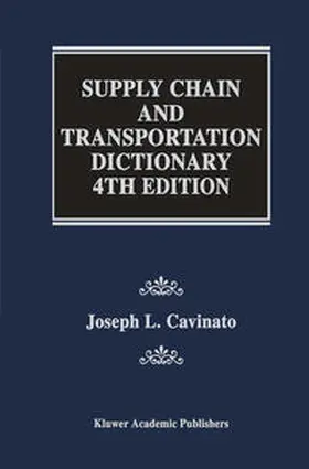 Cavinato | Supply Chain and Transportation Dictionary | E-Book | sack.de