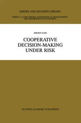 Suijs |  Cooperative Decision-Making Under Risk | eBook | Sack Fachmedien