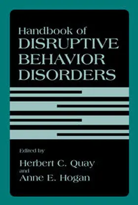 Quay / Hogan | Handbook of Disruptive Behavior Disorders | E-Book | sack.de