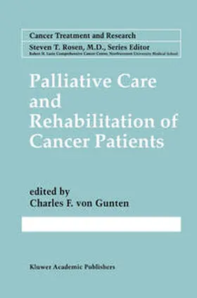 von Gunten |  Palliative Care and Rehabilitation of Cancer Patients | eBook | Sack Fachmedien