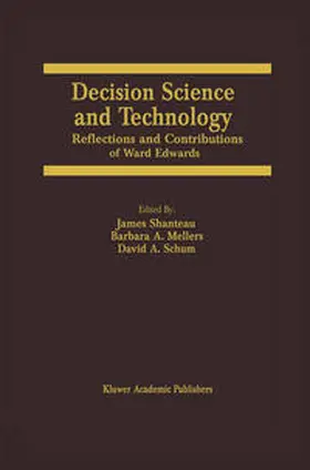 Shanteau / Mellers / Schum | Decision Science and Technology | E-Book | www.sack.de
