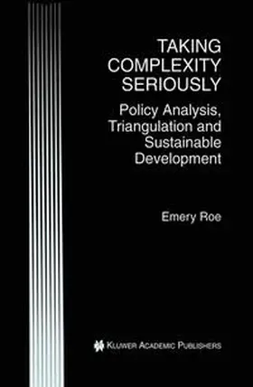 Roe | Taking Complexity Seriously | E-Book | sack.de