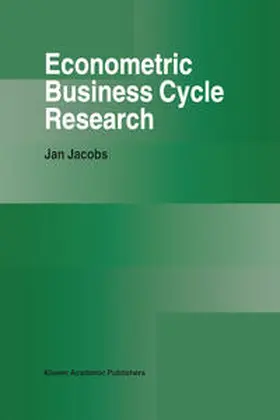 Jacobs |  Econometric Business Cycle Research | eBook | Sack Fachmedien