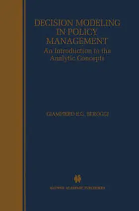 Beroggi | Decision Modeling in Policy Management | E-Book | www.sack.de