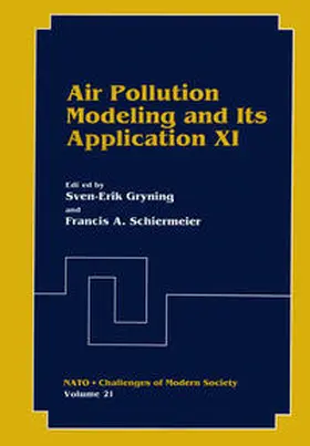 Gryning / Schiermeier |  Air Pollution Modeling and Its Application XI | eBook | Sack Fachmedien