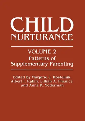 Kostelnik / Rabin / Phenice |  Patterns of Supplementary Parenting | Buch |  Sack Fachmedien