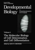 Browder |  The Molecular Biology of Cell Determination and Cell Differentiation | Buch |  Sack Fachmedien