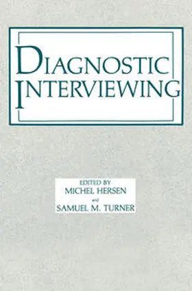 Hersen |  Diagnostic Interviewing | eBook | Sack Fachmedien