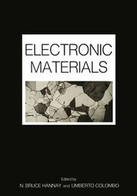 Hannay |  Electronic Materials | eBook | Sack Fachmedien