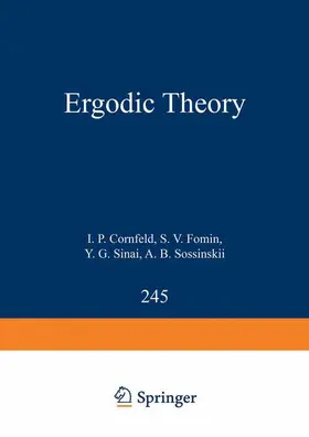 Cornfeld / Sinai / Fomin |  Ergodic Theory | Buch |  Sack Fachmedien