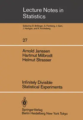 Janssen / Milbrodt / Strasser |  Infinitely Divisible Statistical Experiments | eBook | Sack Fachmedien