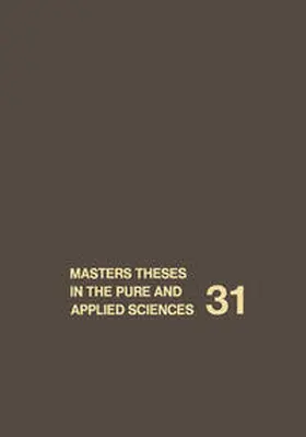 Shafer |  Masters Theses in the Pure and Applied Sciences | eBook | Sack Fachmedien